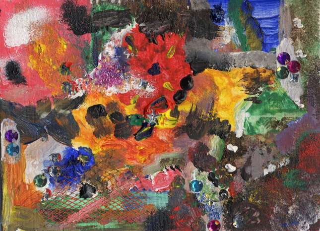 Teresa´s DIA DEL PADRE (técnica mixta)