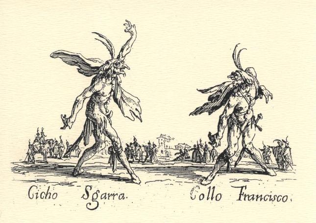 Jacques Callot, Cicho Sgarra and Collo Francisco