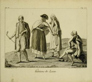 ZANTE - habitans de Zante from voyagehistorique04gras_0059