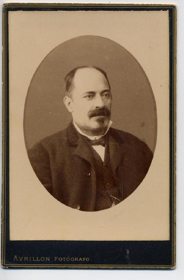 1884. FOTOGRAFOS ESPAÑOLES - Avrillon, Coruña, 22 oct. 1884, Don R. Soto, formato ... Hesperus´ Collection