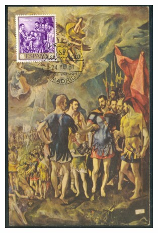 el-greco-en-la-filatelia-espana-primer-dia-de-circ-mad-24-mar-61