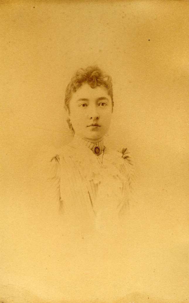 Copia de FOTOGRAFOS ESPAÑOLES - Anónimo, retrato de dama ca. 1870. Hesperus´ Collection