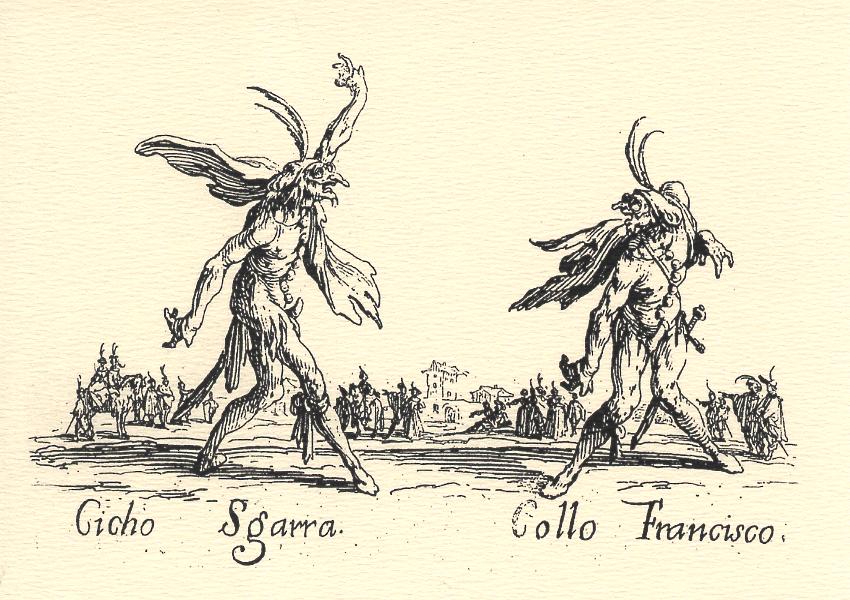 Jacques Callot, Cicho Sgarra and Collo Francisco
