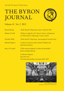 Byron - The Byron Journal 41 No. 2 2013